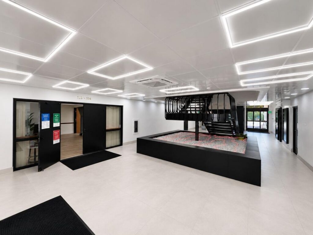 Interior of Aria Urgent Care clinic